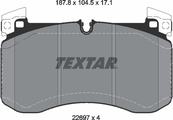 TEXTAR 2269701 A 000 420 50 02