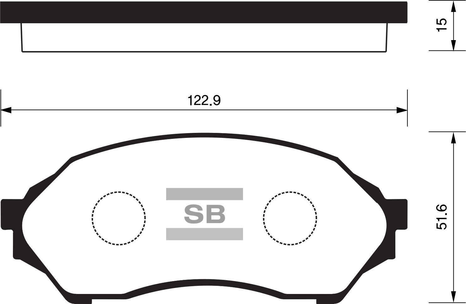 バスポンド　Ｓ-1 SANGSIN SP1227 B2YD-33-23Z,BJYM3323Z