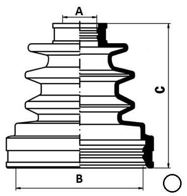 SKF VKJP 8116 3B0 498 201 A